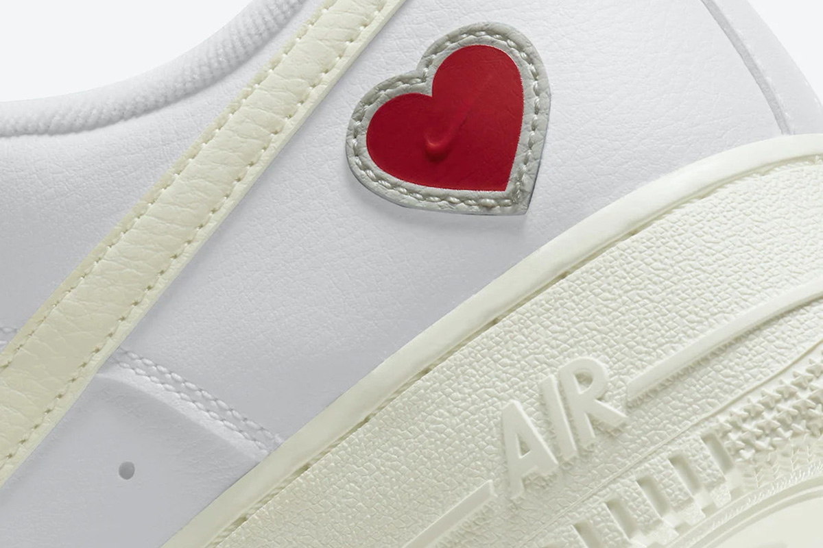 valentines day air forces nike